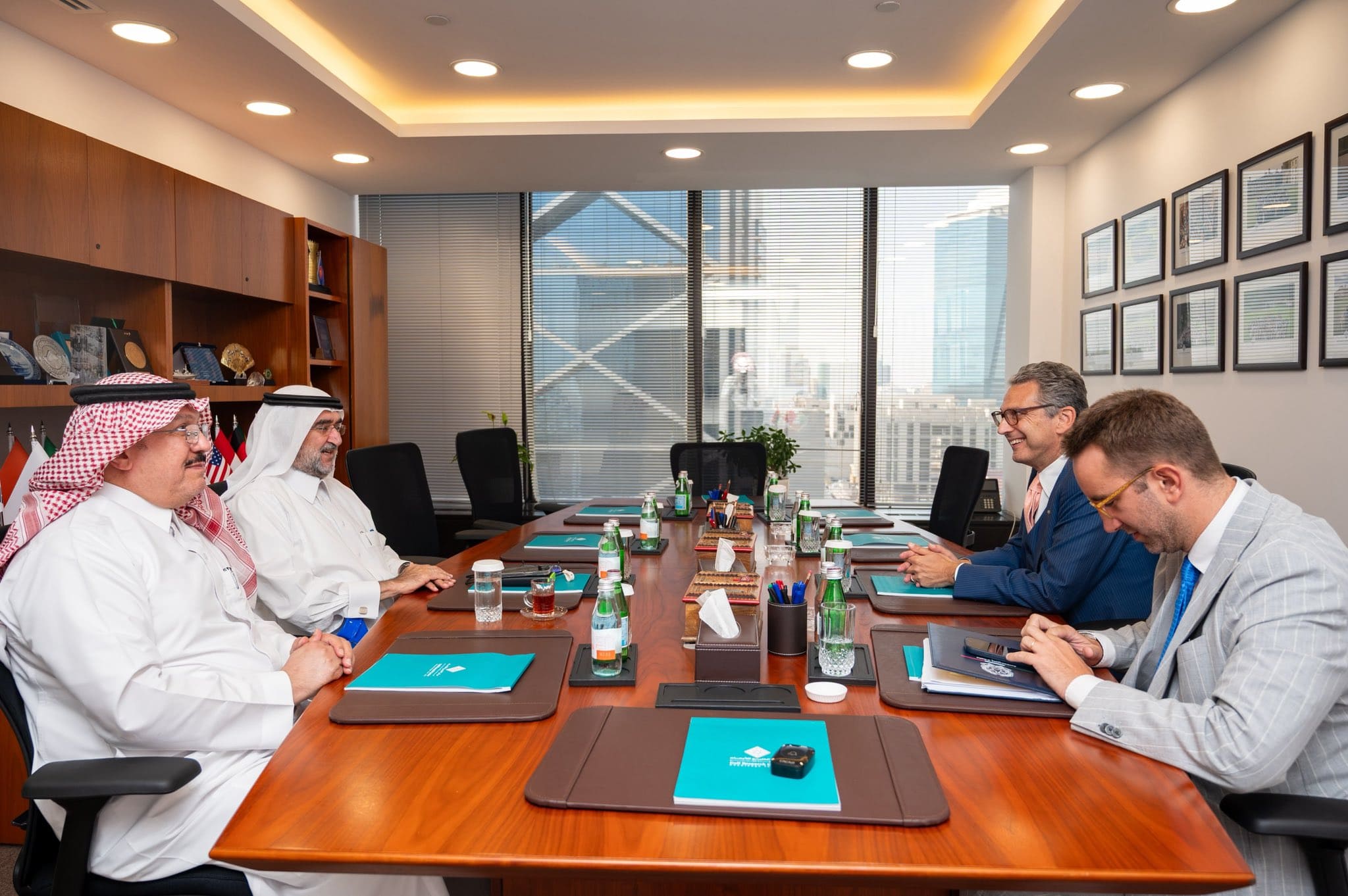 Dr. Abdulaziz Sager, Founder and Chairman of the Gulf Research Center (GRC), met with H.E. Mr. Carlo Baldocci, Ambassador of Italy to the Kingdom of Saudi Arabia